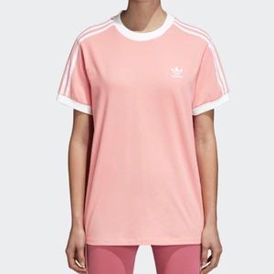 peach adidas outfit